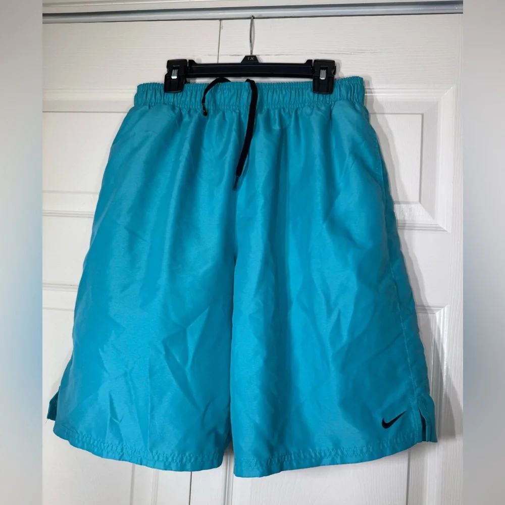 Nike Men’s Aqua Turquoise Swim Trunks Size‎ Large